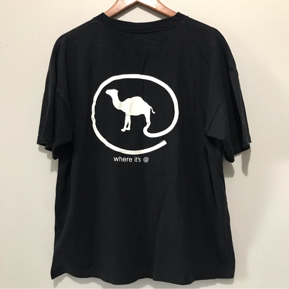 Vintage 1997 single stitched Camel Cigarette promo shirt